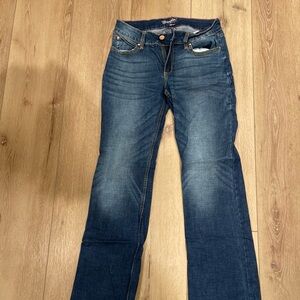 Wrangler Women's Dark Blue Boot Cut Jeans